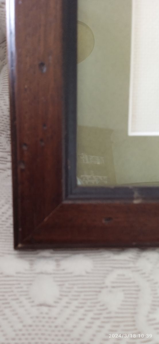 Lote 2 cuadros punto de cruz