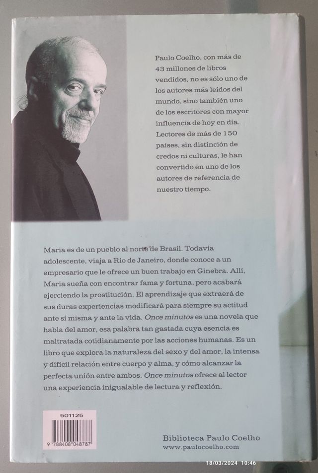 Once minutos. Paulo Coelho