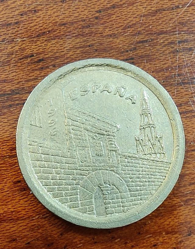 MONEDA DE LA RIOJA DE 5 PESETAS DE 1996