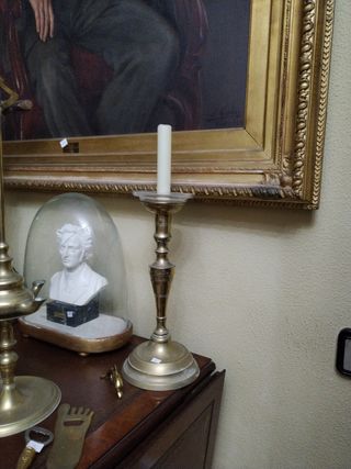 Candelabro bronce