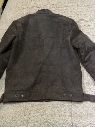 Chaqueta de piel color  marron 