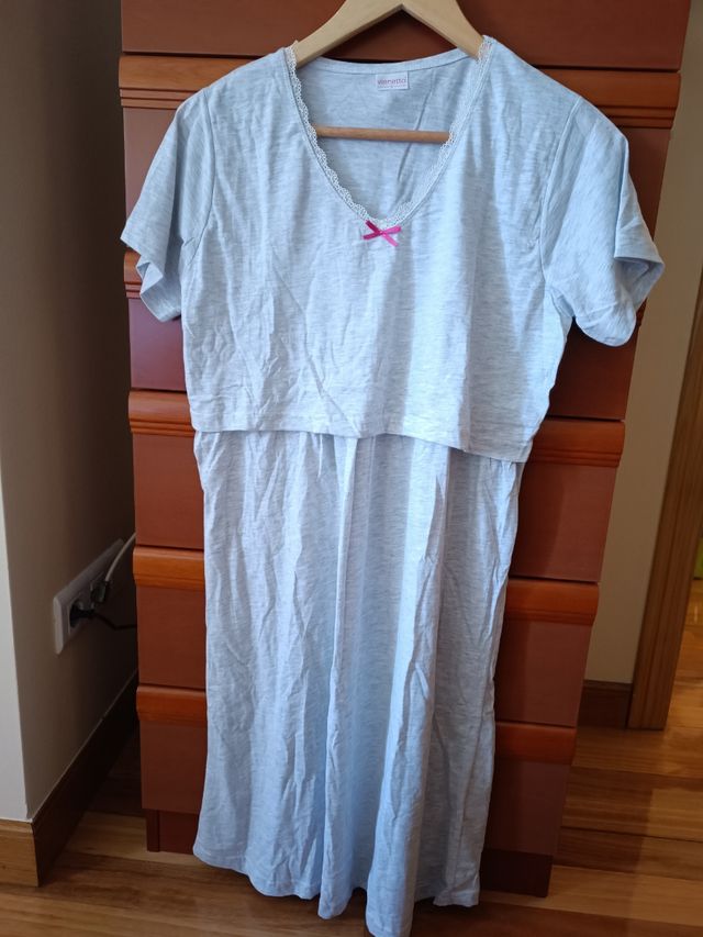 Camisón lactancia y bata