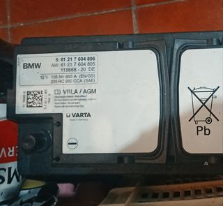 Batería BMW 105 Ah. Star/stop