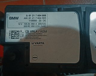 Batería BMW 105 Ah. Star/stop