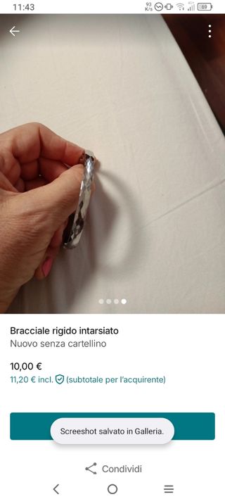 Bracciale rigido