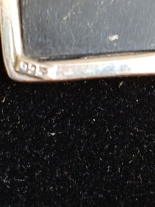 Collar de plata y abalon