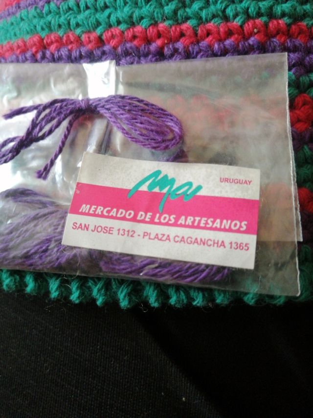 GORRO VARIOS COLORES ARTESANO