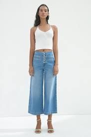 Pantalón campana zara