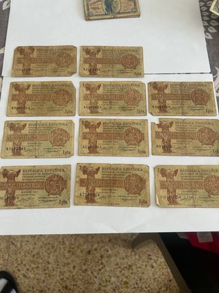 Billetes Pesetas