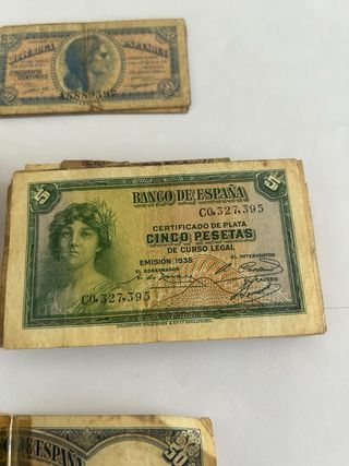 Billetes Pesetas