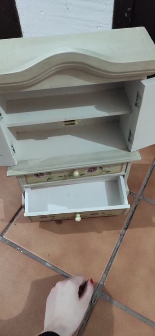 Joyero armario vintage