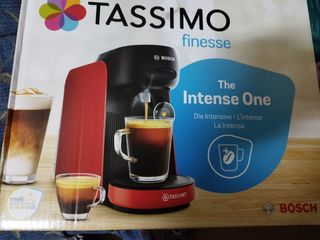 Cafetera de capsulas Tassimo Finesse Roj