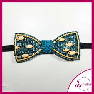 PAJARITA DE MADERA PECES