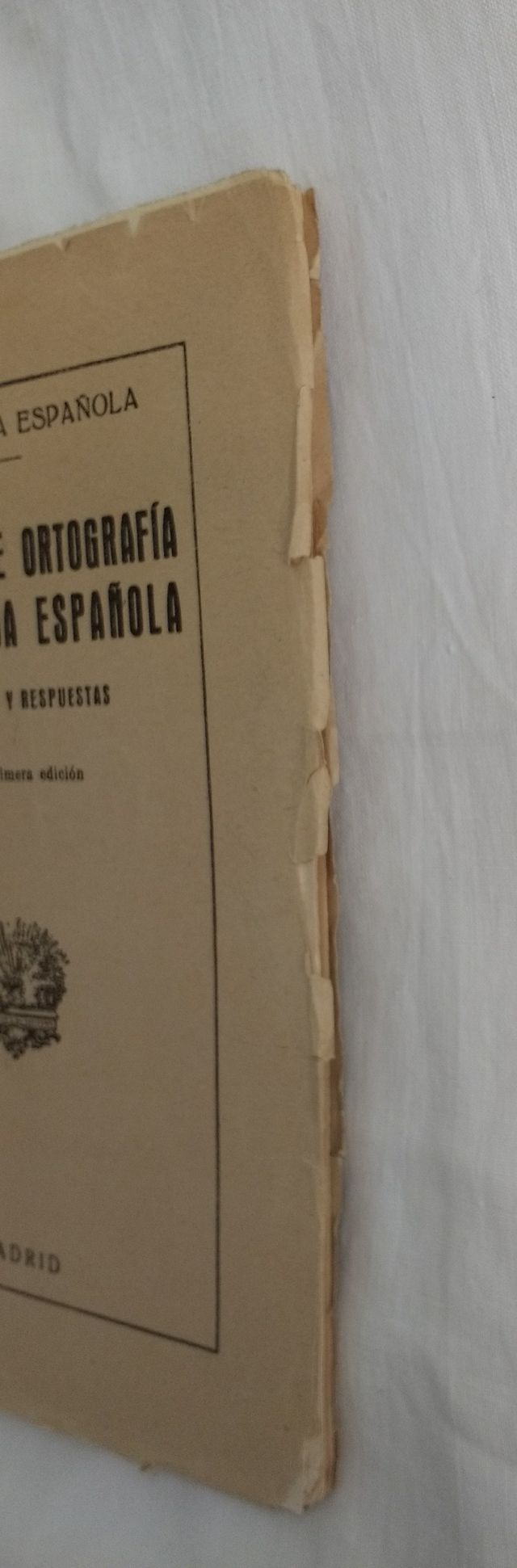 Prontuario de Ortografía de la Lengua Española