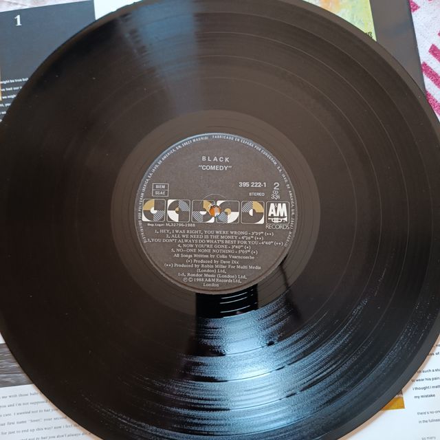 Disco vinilo Black: >>Comedy<<