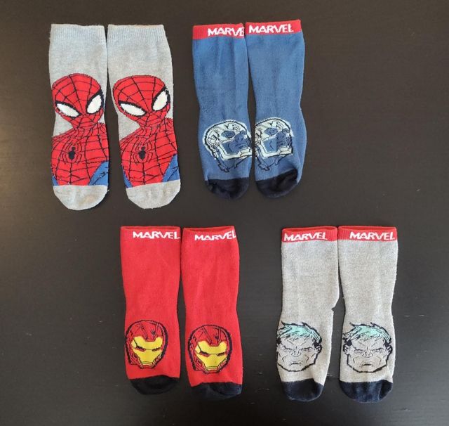 Set calzini bimbo Marvel Supereroi 27-30