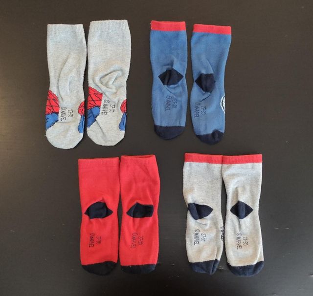 Set calzini bimbo Marvel Supereroi 27-30