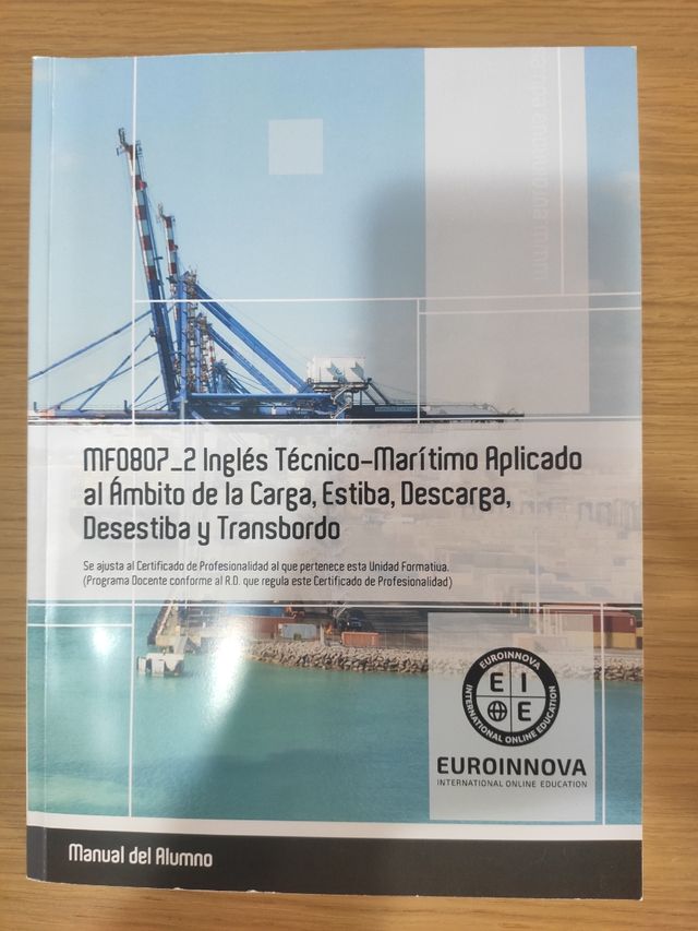 Temario certificado de la estiba