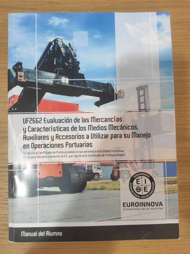 Temario certificado de la estiba