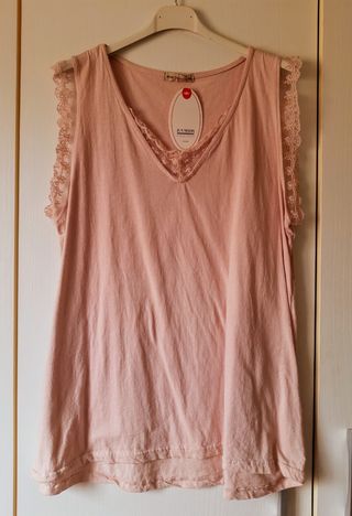 Blusa encajes