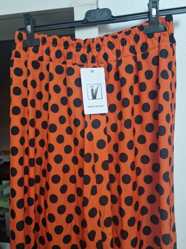 Falda larga de mujer