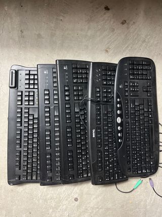 Pack 5 Teclados