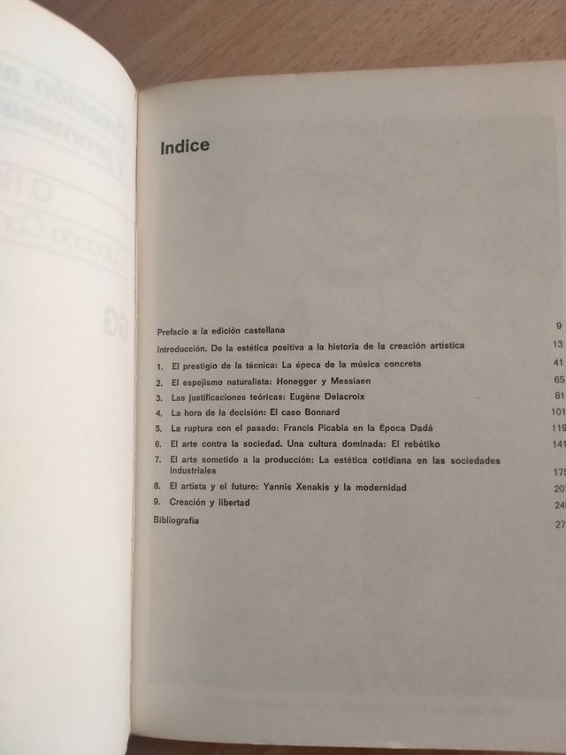 Creación artística y promesas de libert