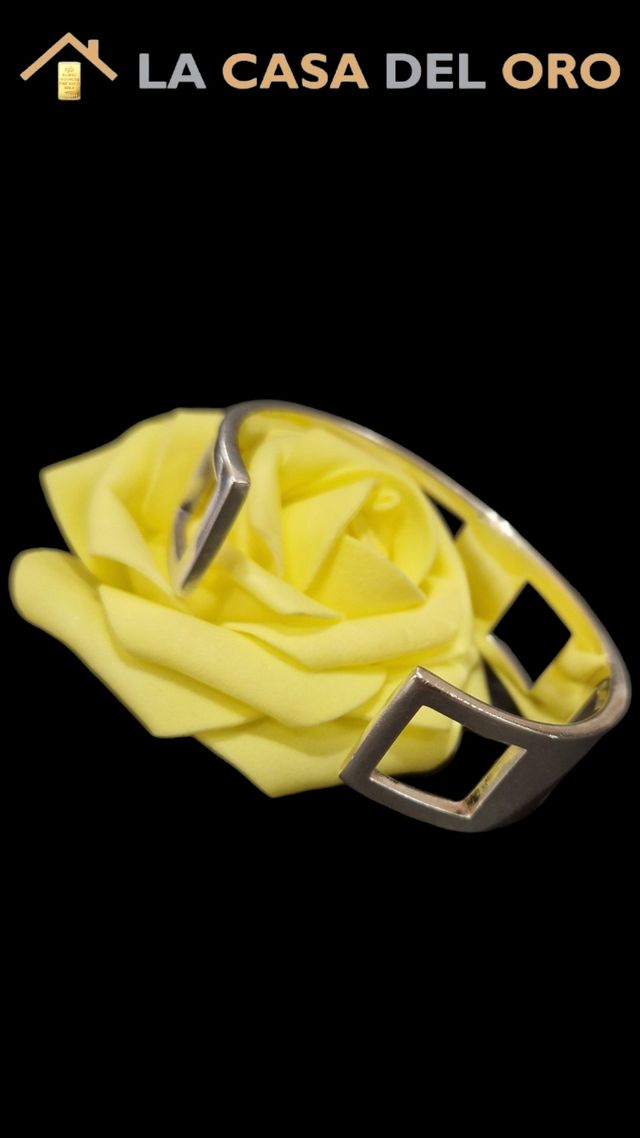 Pulsera rígida plata 925 -C411/PC112-