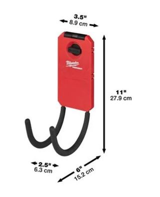 Milwaukee - Gancho doble curvo 15cm Packout