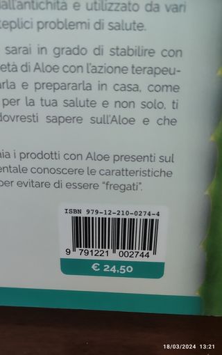 Libro Aloe - La Guarigione Silenziosa  Libro