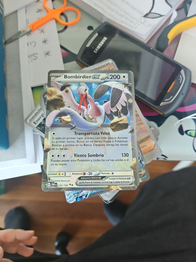 Carta Pokemon Bombirdier Ex
