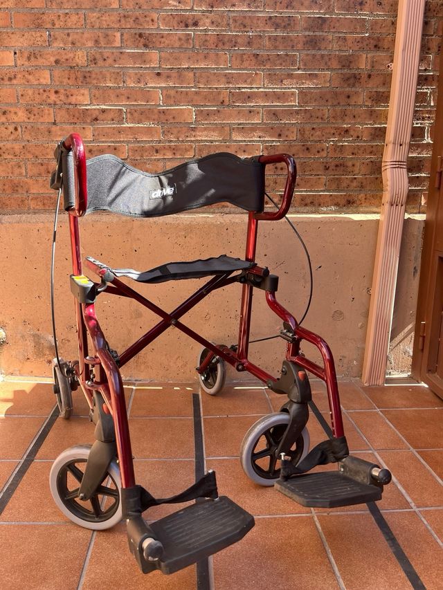 Silla ruedas tranporte eventual