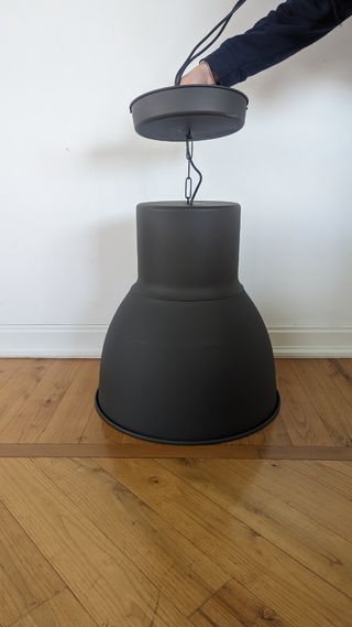 Lampadario a sospensione industriale