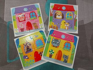 Juego de puzzles, memoria y logica
