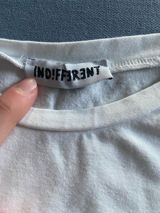 Maglietta maniche lunghe bambina di indifferent