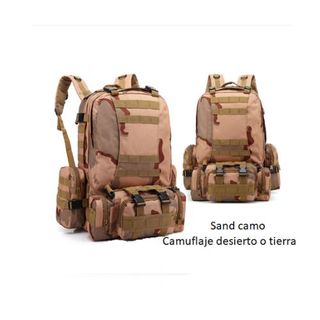 Mochila  táctica multibolsilo 50 litros