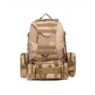 Mochila  táctica multibolsilo 50 litros