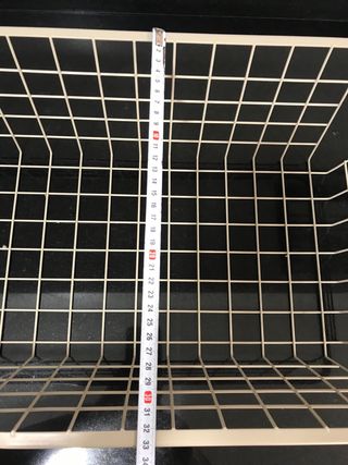 Cesta metal armario ikea