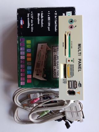 LECTOR TARJETAS NUEVO memoria usb retro antiguo