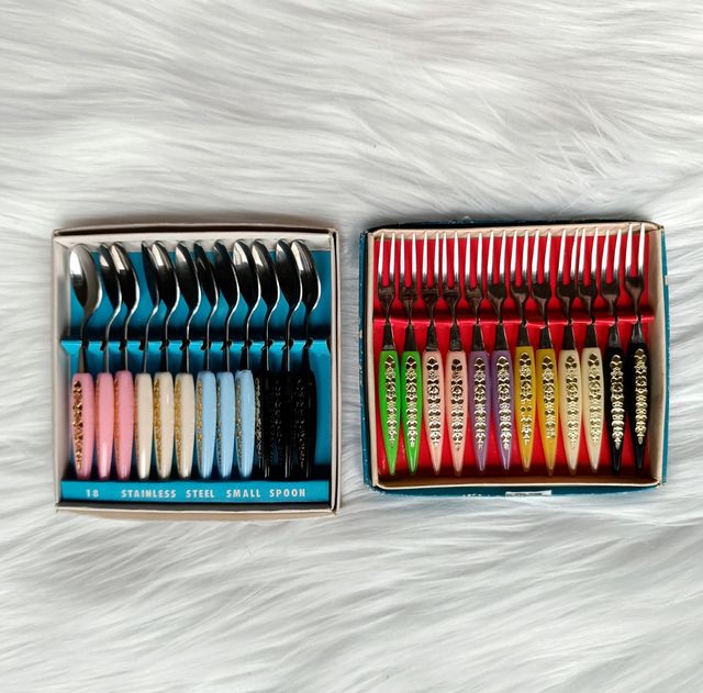 Piccole forchette e cucchiai anni '50-60