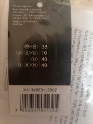 Bañador maillot blanco talla 40