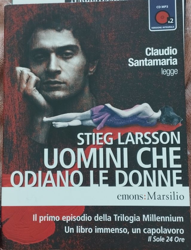 Audiolibro Uomini che odiano le donne