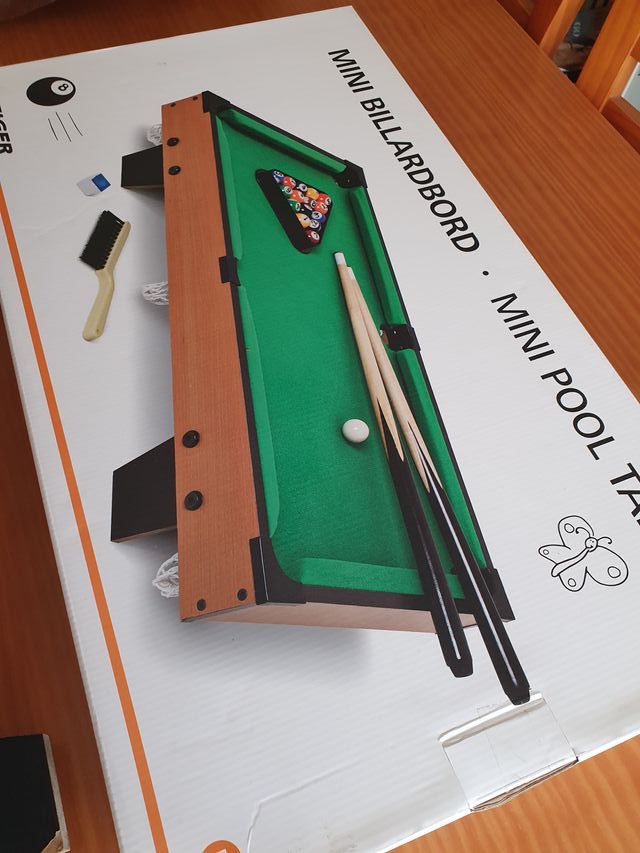 Minibillar. Nuevo.