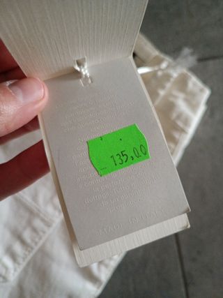 Jeans cotone Siviglia bianchi donna