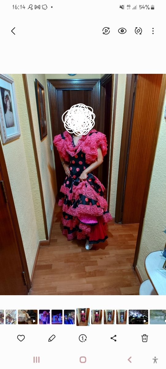 Vestido de flamenca