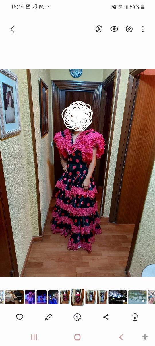 Vestido de flamenca