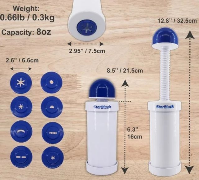 Churrera Star blue nuevo!