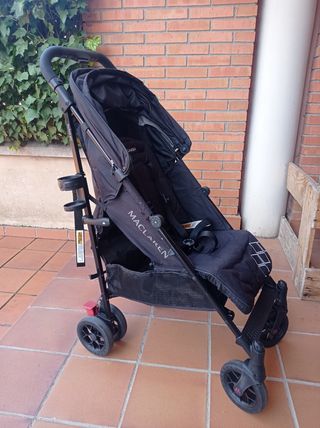 Silla Maclaren techno art negra