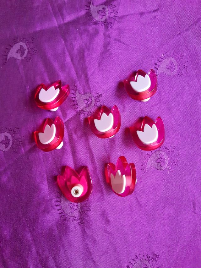 7 Tiradores tulipanes