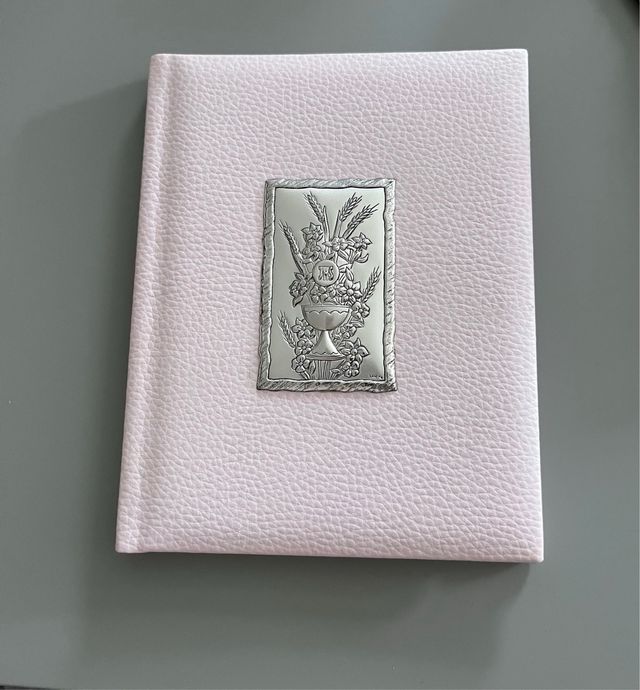 Libro de firmas Comunión Plata de Ley